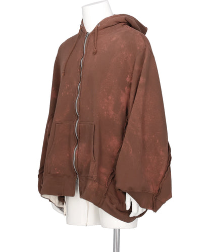 RUST ZIP FOODIE PANTS