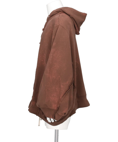 RUST ZIP FOODIE PANTS