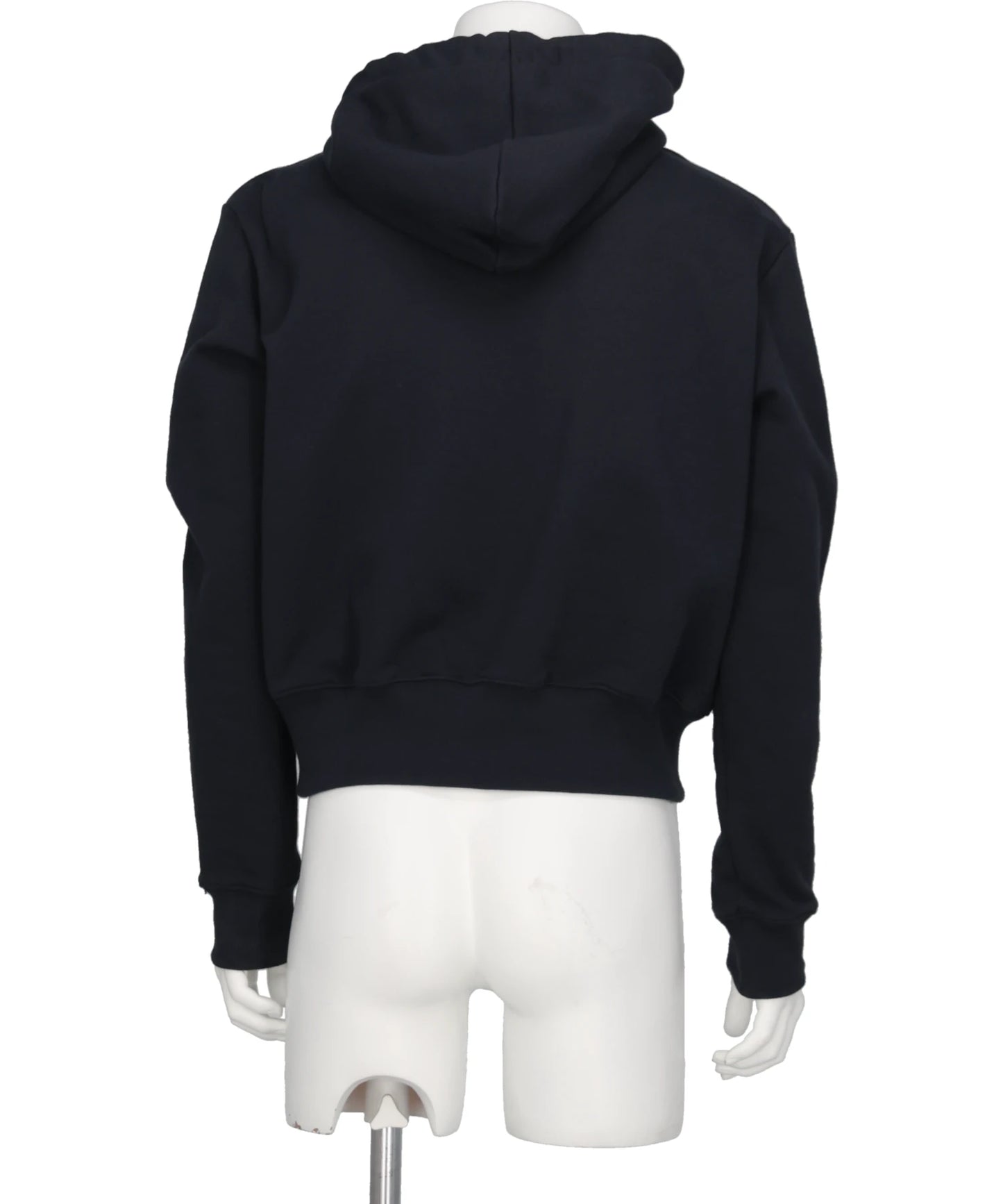 ASH BUTTON ZIP-UP HOODIE