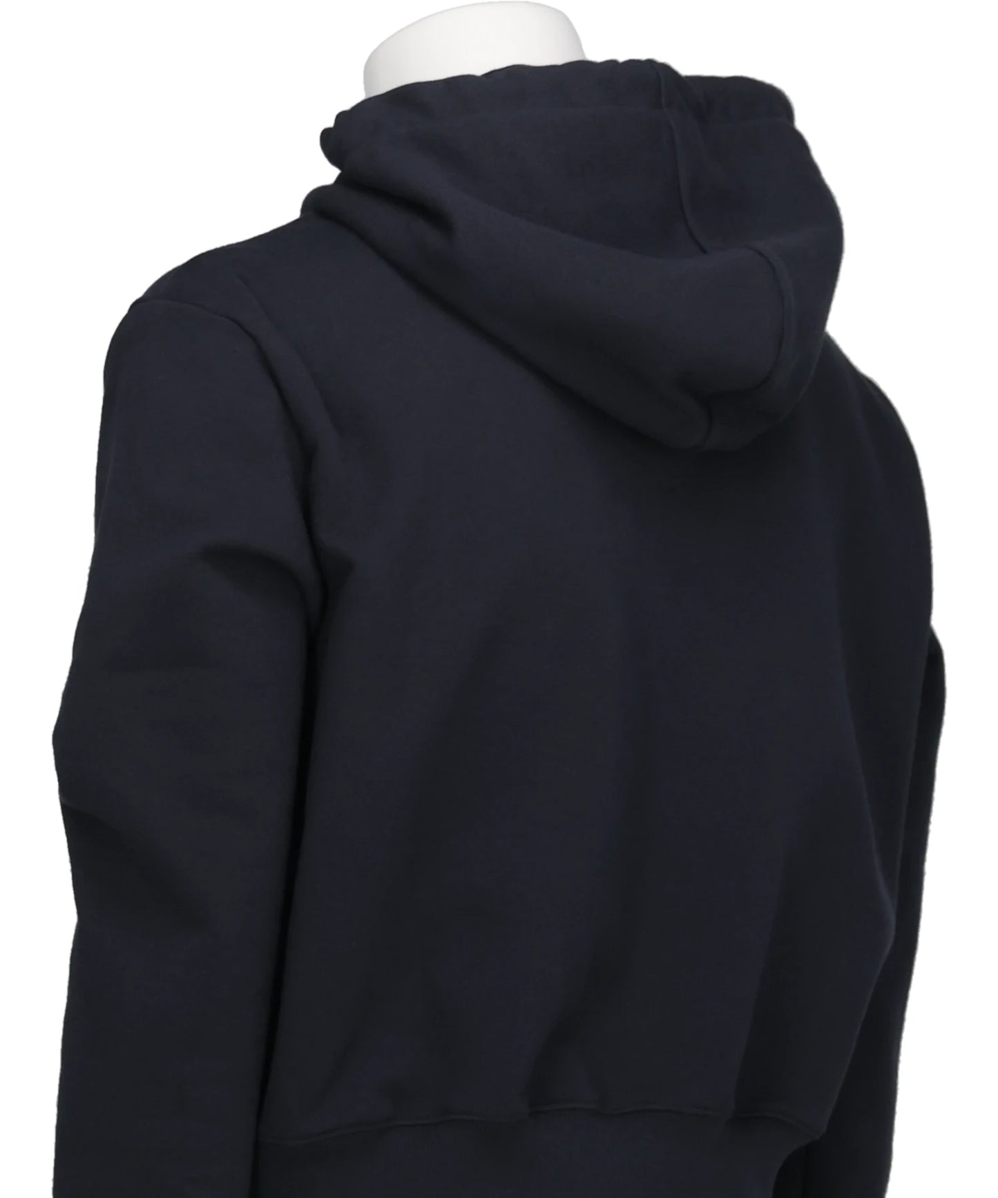 ASH BUTTON ZIP-UP HOODIE
