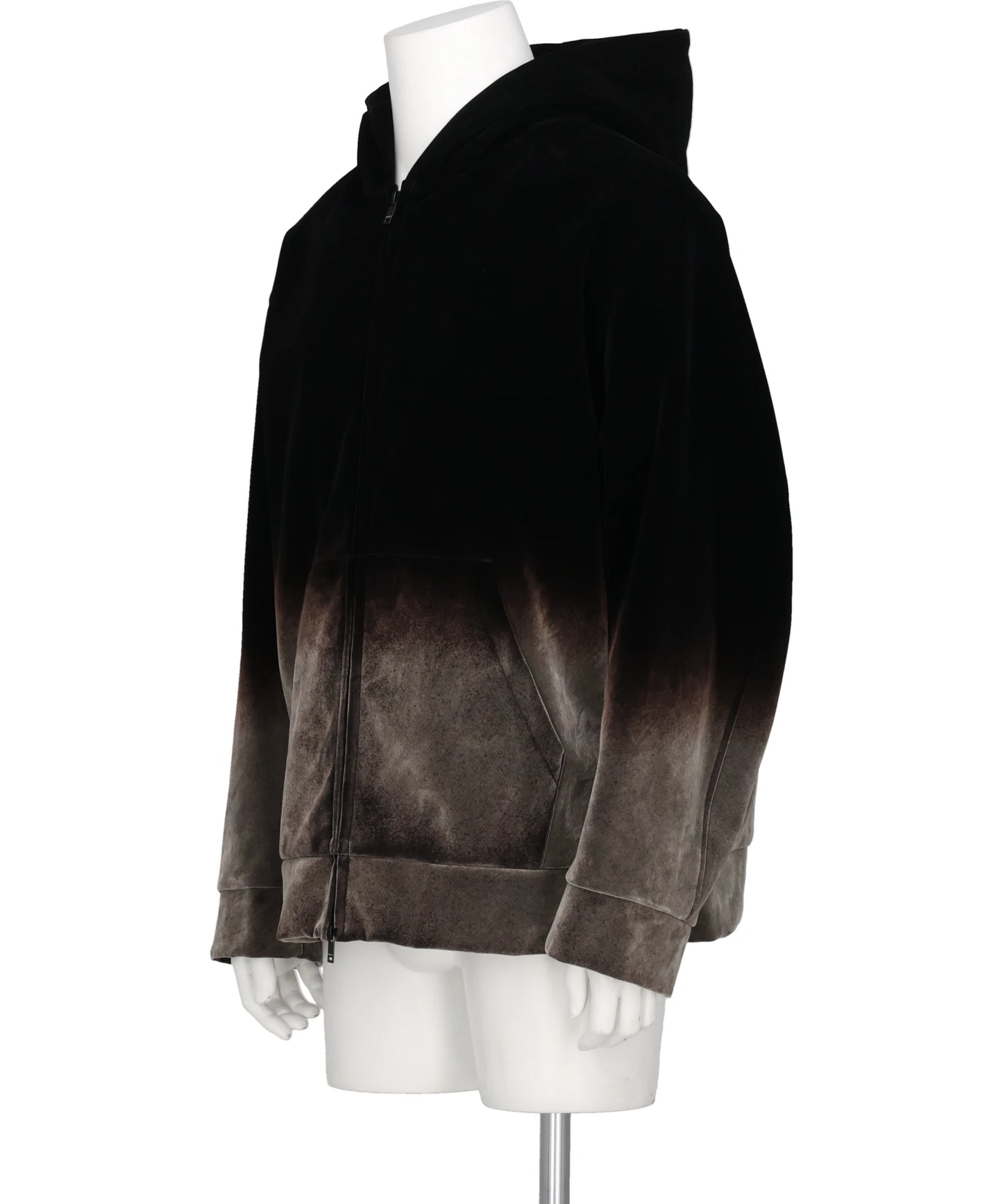 GRADATION PILE HOODIE