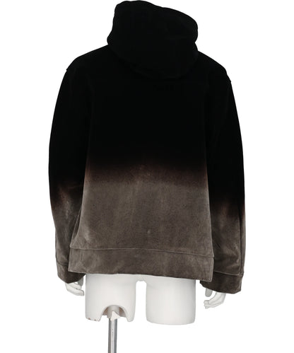 GRADATION PILE HOODIE