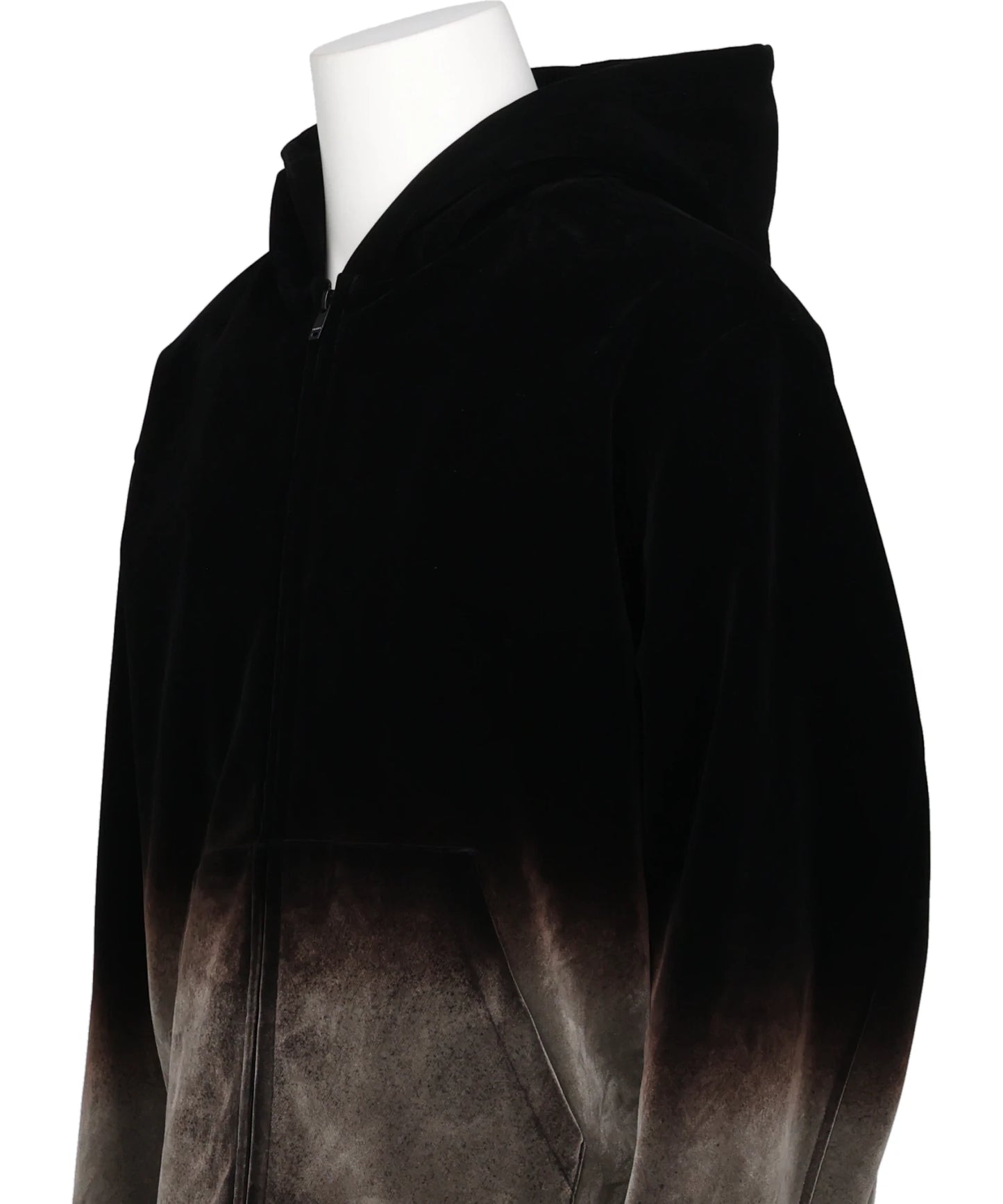 GRADATION PILE HOODIE