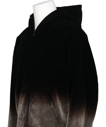 GRADATION PILE HOODIE