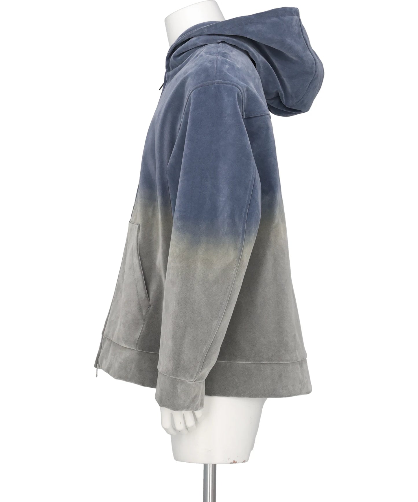 GRADATION PILE HOODIE