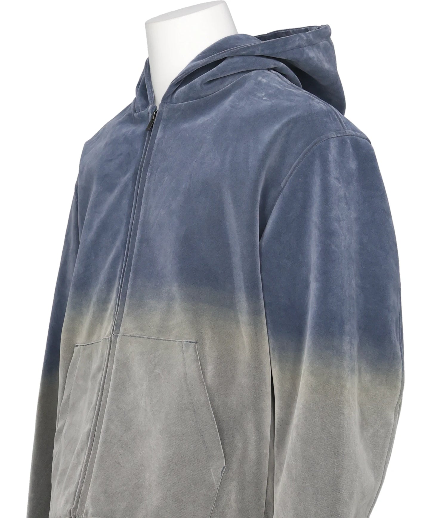 GRADATION PILE HOODIE