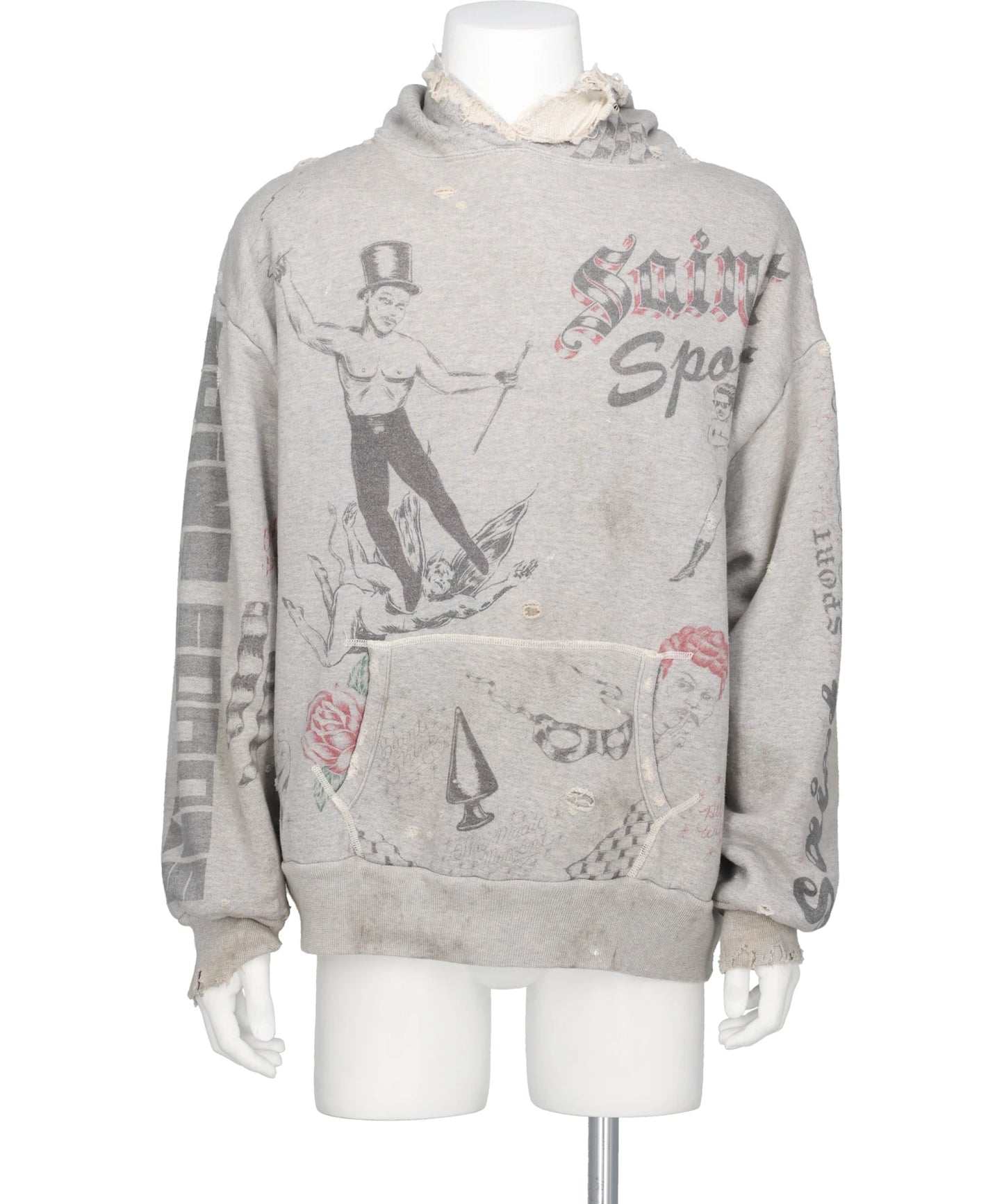 SAINT Mxxxxxx（セント マイケル)SAINT Mxxxxxx × Alexis RoseHOODIE DRAWING