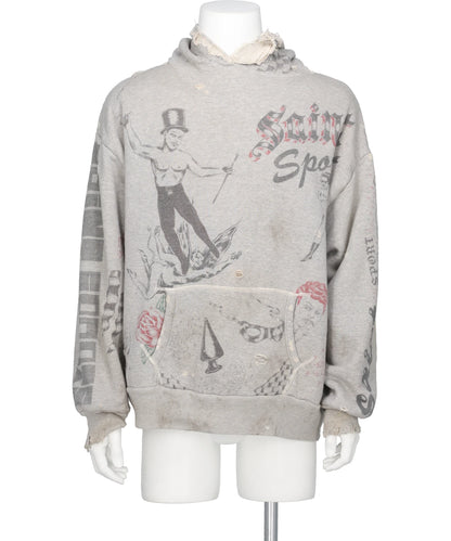 SAINT Mxxxxxx（セント マイケル)SAINT Mxxxxxx × Alexis RoseHOODIE DRAWING