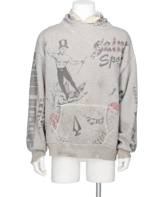 SAINT Mxxxxxx（セント マイケル)SAINT Mxxxxxx × Alexis RoseHOODIE DRAWING