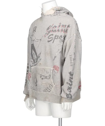 SAINT Mxxxxxx × Alexis RoseHOODIE DRAWING