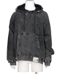 Maison MIHARA YASUHIRO(メゾンミハラヤスヒロ) 2026AW BLEACHED SWEAT HOODIE　A17HD542