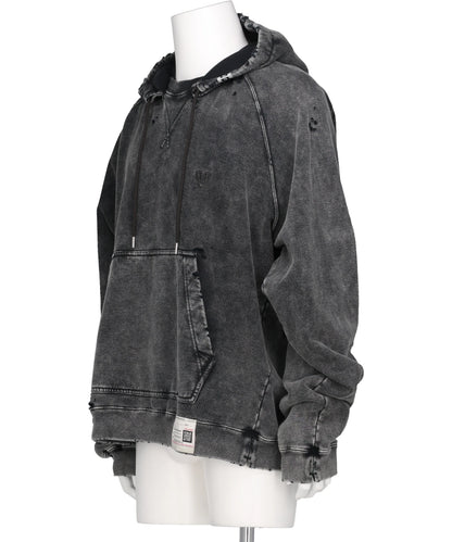 BLEACHED SWEAT HOODIE