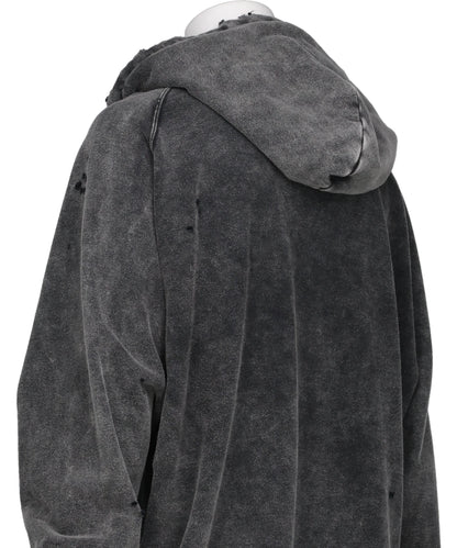 BLEACHED SWEAT HOODIE