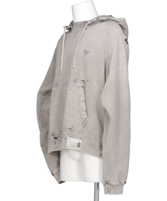 BLEACHED SWEAT HOODIE