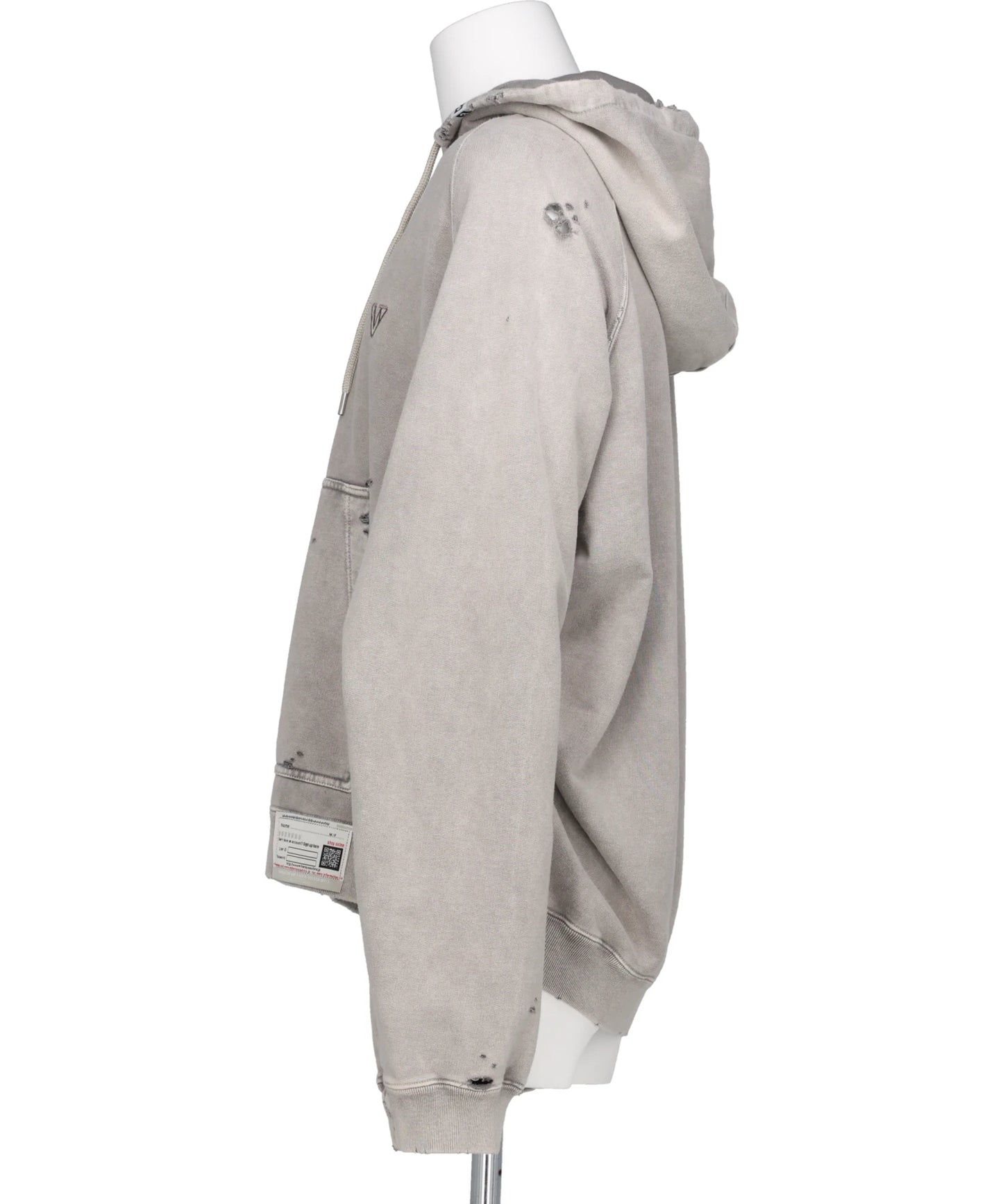 BLEACHED SWEAT HOODIE