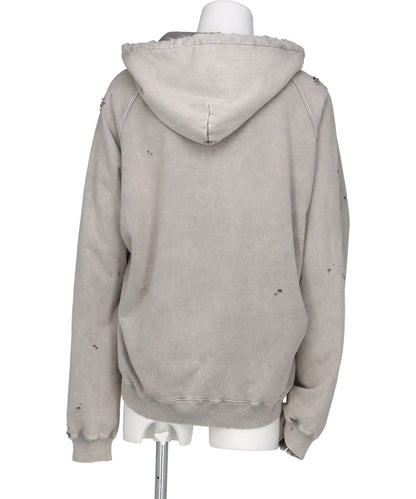 BLEACHED SWEAT HOODIE