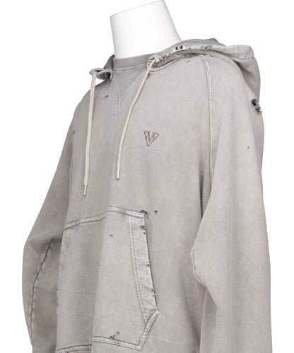 BLEACHED SWEAT HOODIE