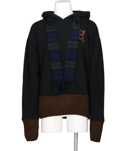 EGONlab.(エゴンラボ) 2026AW SCARF HOODIE AW26HD002A