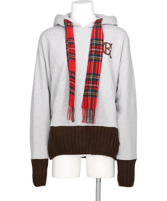 EGONlab.(エゴンラボ) 2026AW SCARF HOODIE AW26HD002B