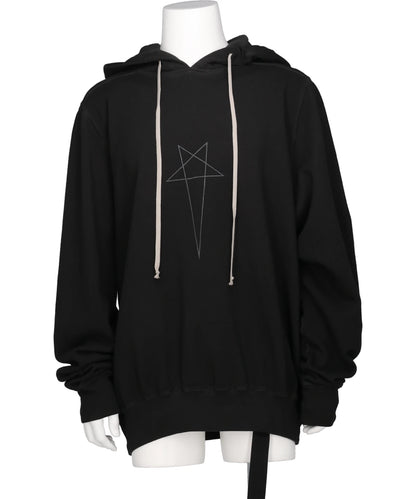 DRKSHDW（ダークシャドウ）OVERSIZED HOODIE - FADED BLACK/SILVER