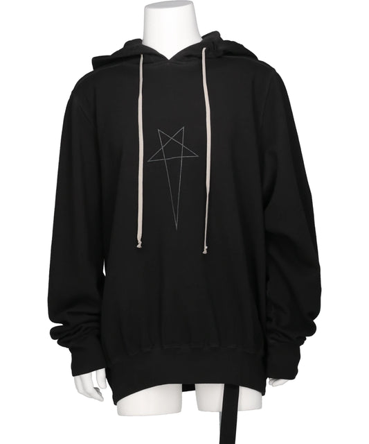 DRKSHDW（ダークシャドウ）OVERSIZED HOODIE - FADED BLACK/SILVER