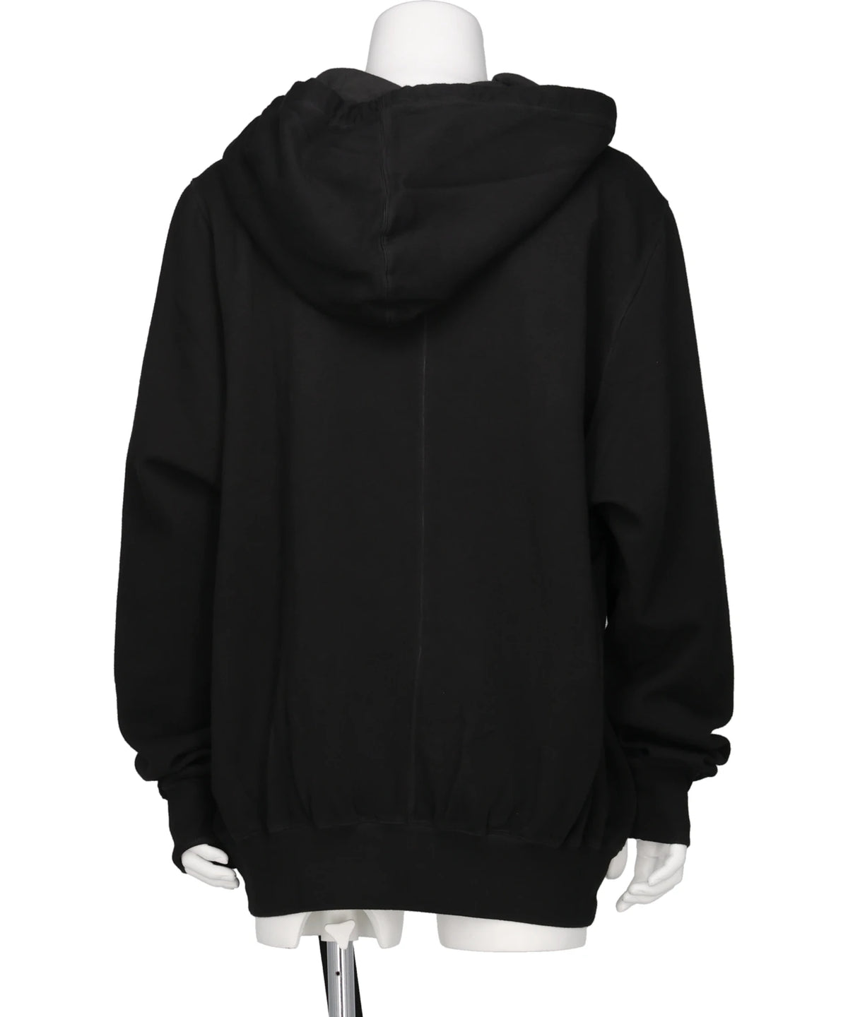 OVERSIZED HOODIE - FADED BLACK/SILVER