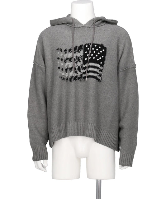 DAIRIKU（ダイリク）AMERICA KNIT HOODIE