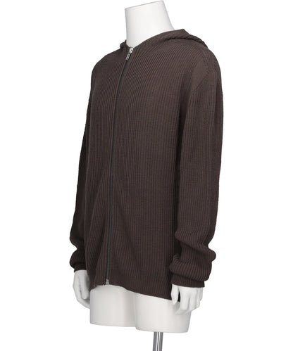 ZIPPED HOODIE