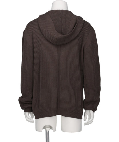ZIPPED HOODIE