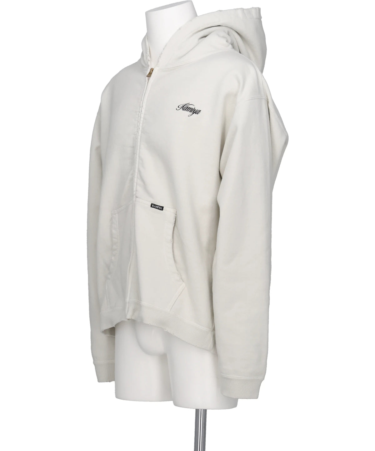 "GREATNESS ACT-COOL"EMBROIDERED ZIP HOODIE