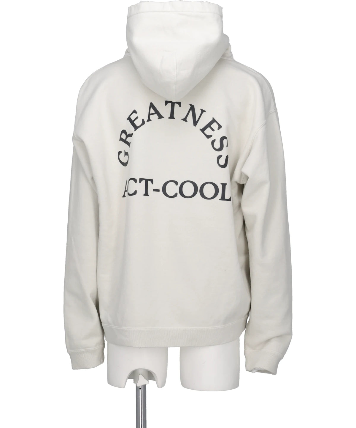 "GREATNESS ACT-COOL"EMBROIDERED ZIP HOODIE
