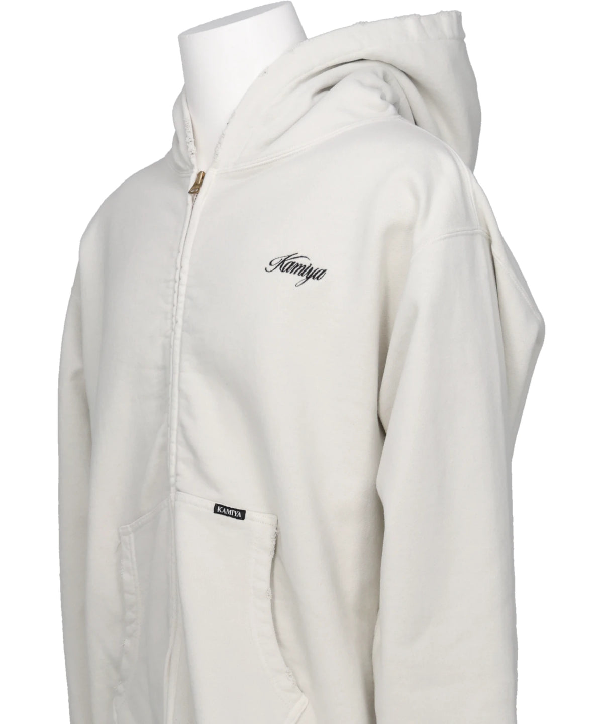 "GREATNESS ACT-COOL"EMBROIDERED ZIP HOODIE
