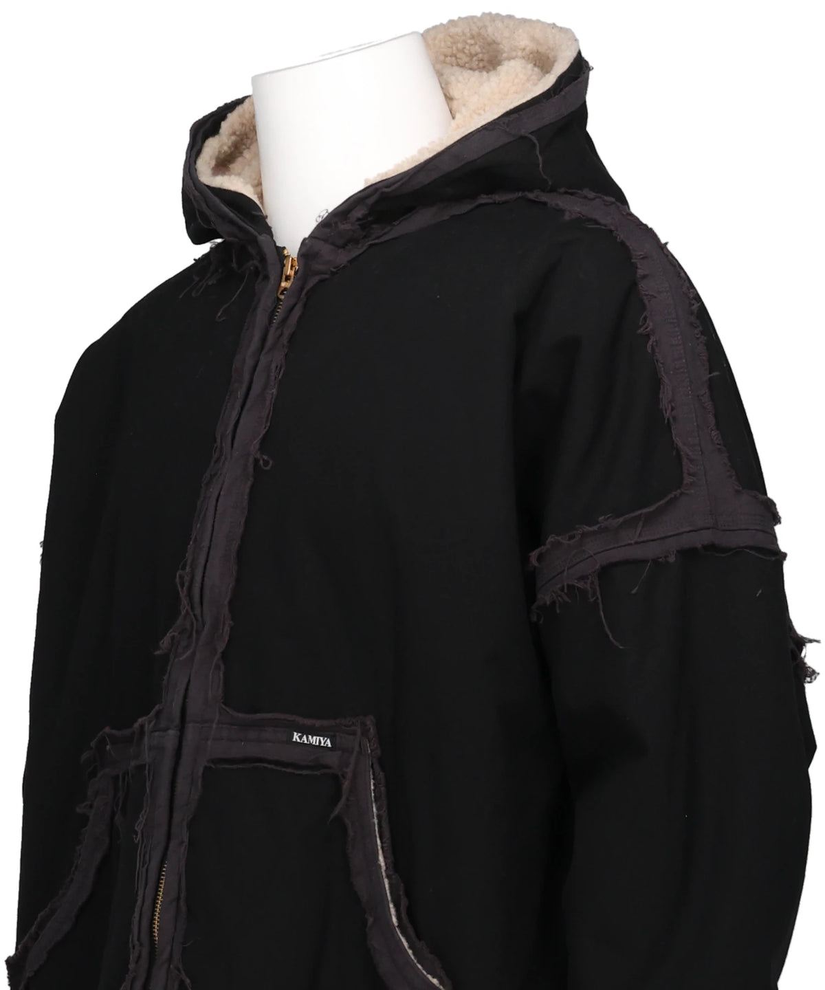 blackmeans × KAMIYADECONSTRUCTED ZIP PARKA