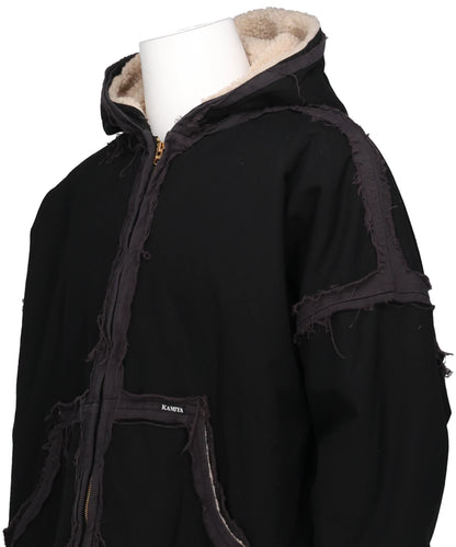 blackmeans × KAMIYADECONSTRUCTED ZIP PARKA