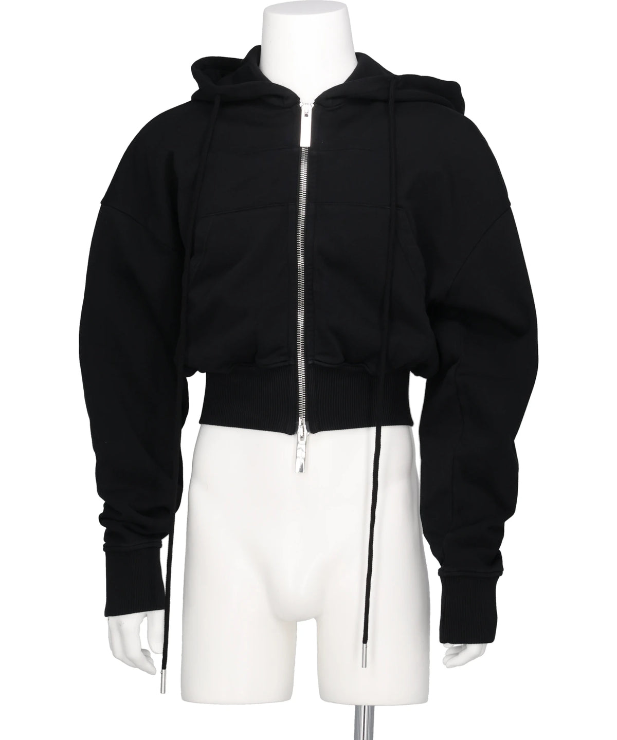 MATIÈRE FÉCALES（マティエール・フェカール）2026AW UNISEX CULT CROPPED HOODIE MAT03T020