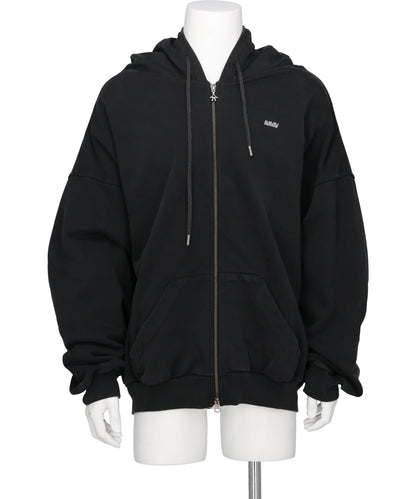 AVAVAV(アヴァヴァヴ) 2026SS SHOULDERLESS HOODIE AV-LOGO