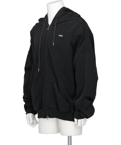 SHOULDERLESS HOODIE AV-LOGO