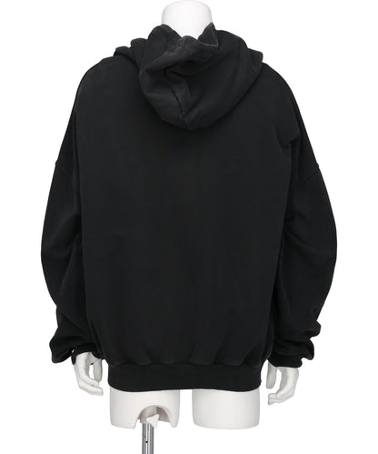 SHOULDERLESS HOODIE AV-LOGO