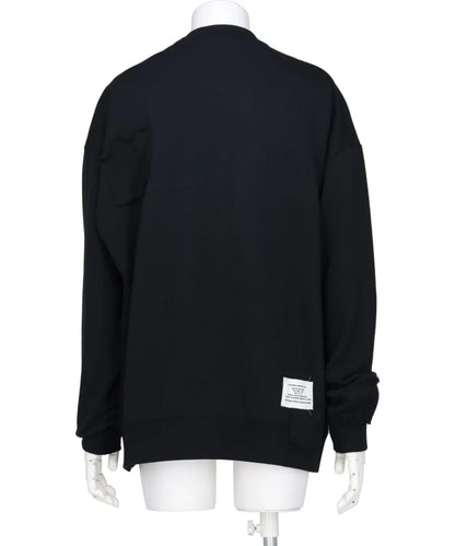 ALMOSTBLACKE~YUICHI INOUE REMAKE PRINT SWEAT