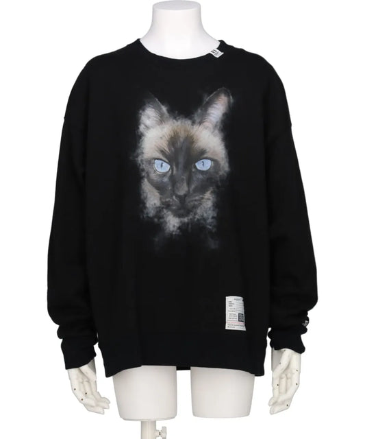 CAT PRINTED PULLOVER