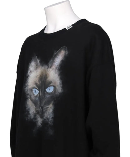 CAT PRINTED PULLOVER