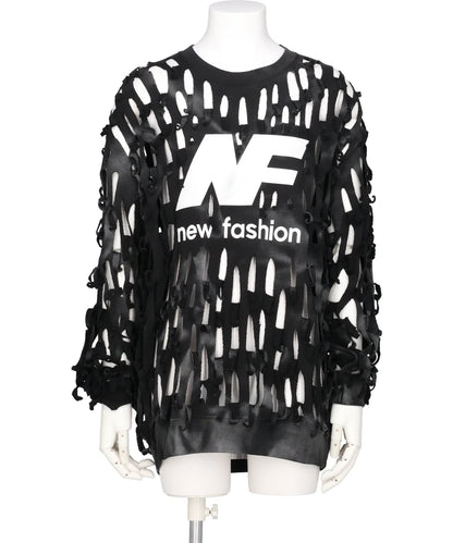 RequaL≡(リコール)HEAVY DAMAGE NEW FASHION PULLOVER