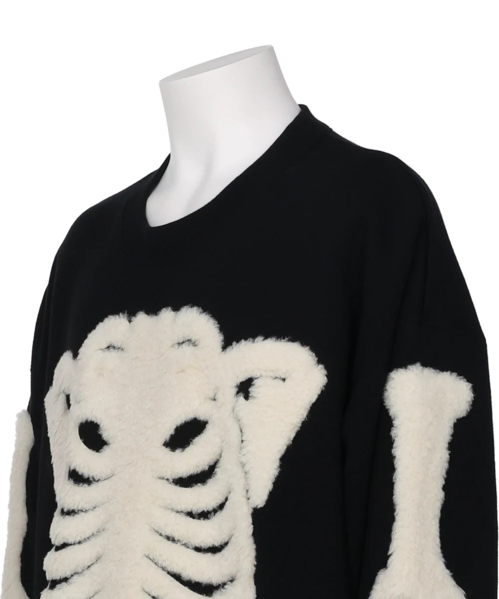 FUR BONDING PULLOVER