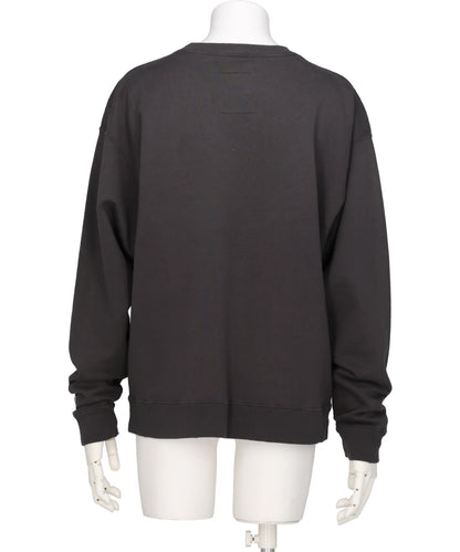 EMBELLISHED DISTRESSED PULLOVER