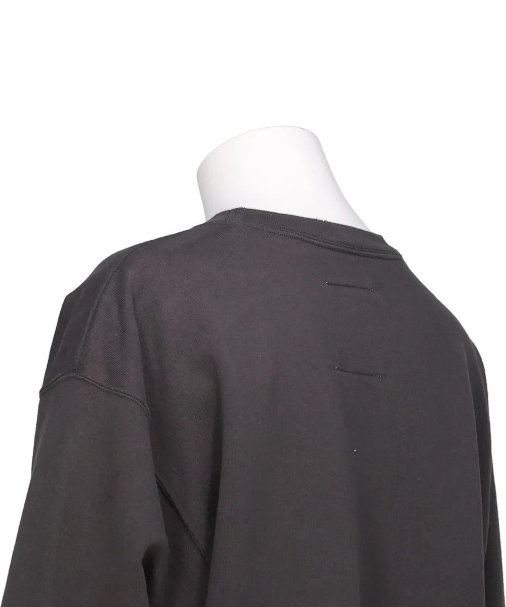 EMBELLISHED DISTRESSED PULLOVER