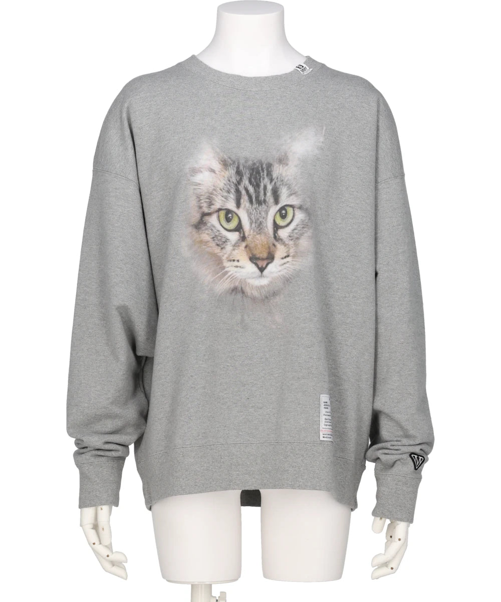 CAT PRINTED PULLOVER