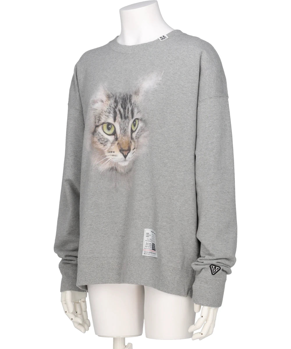 CAT PRINTED PULLOVER