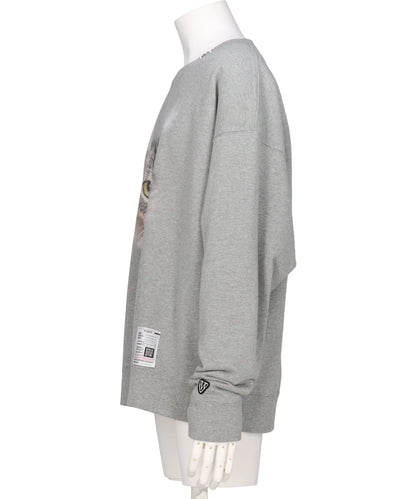 CAT PRINTED PULLOVER