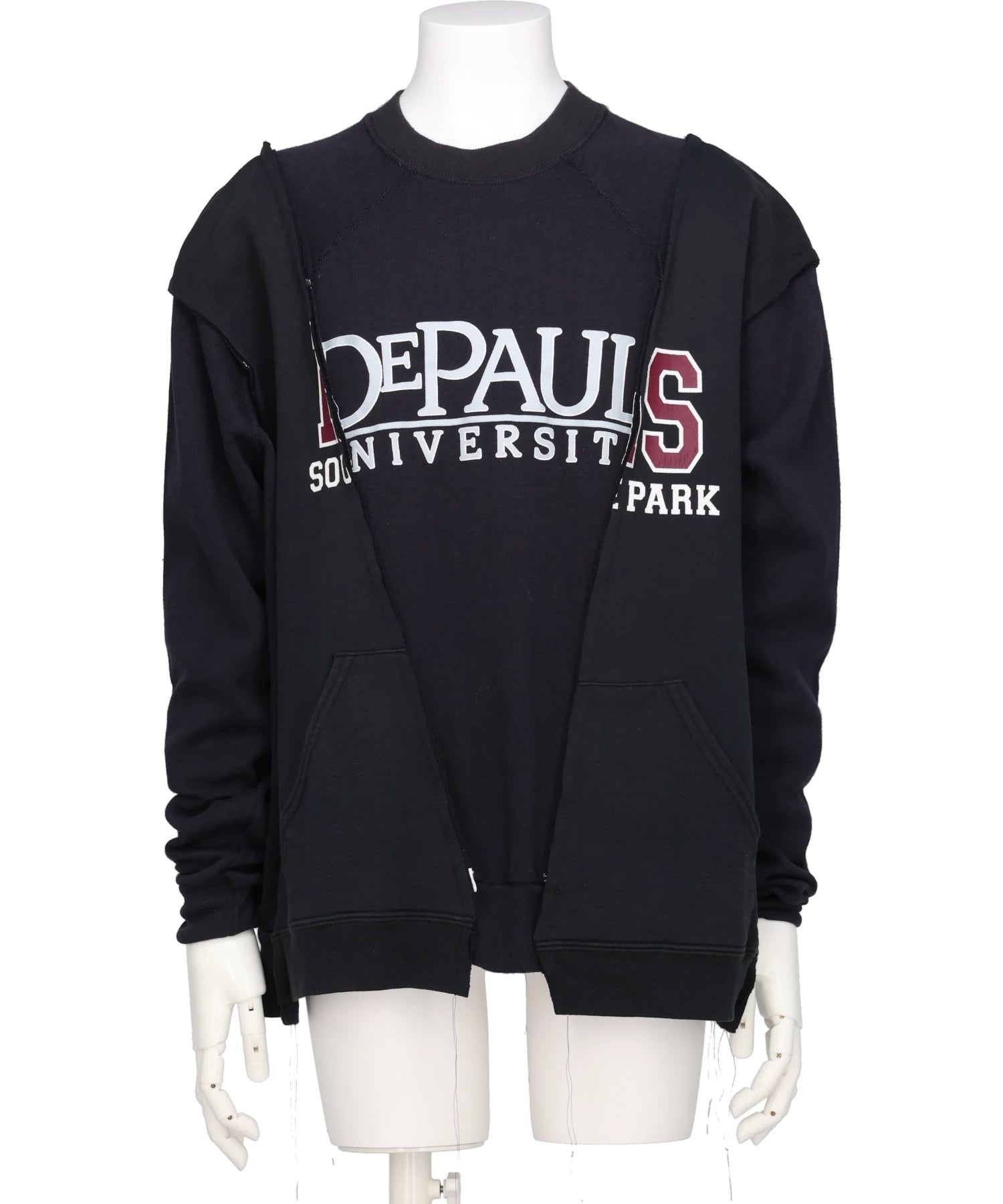 DISCOVERED(ディスカバード) NEWSED / WIDE COLLEGE SWEAT