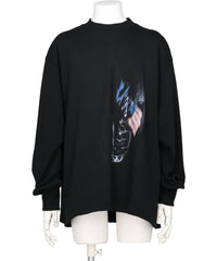 GRAPHIC SIDE SEAM POCKET SWEATSHIRT